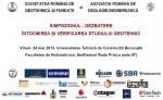 Simpozionul-Dezbatere “Intocmirea si Verificarea Studiului Geotehnic” 
